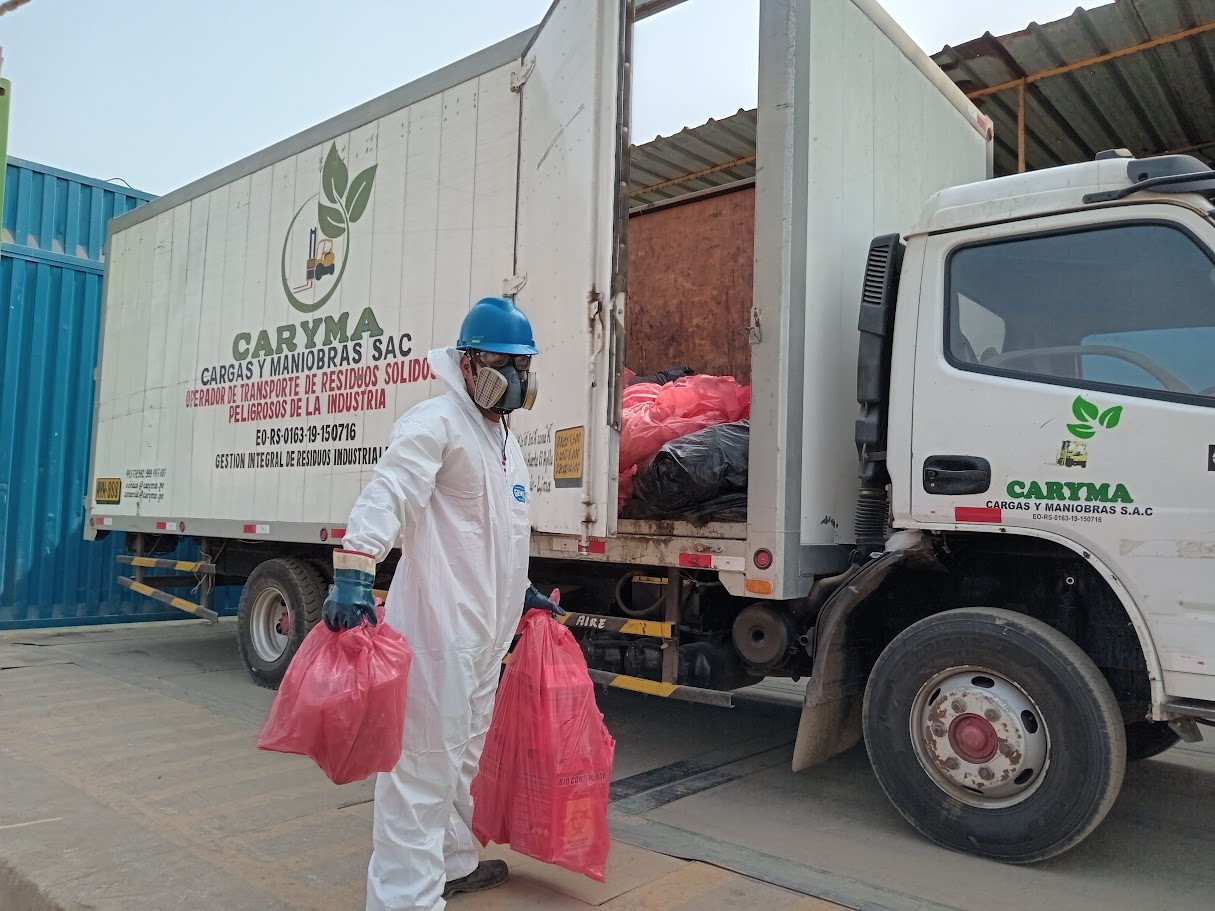 Servicio de recolección y transporte de residuos sólidos de CARYMA