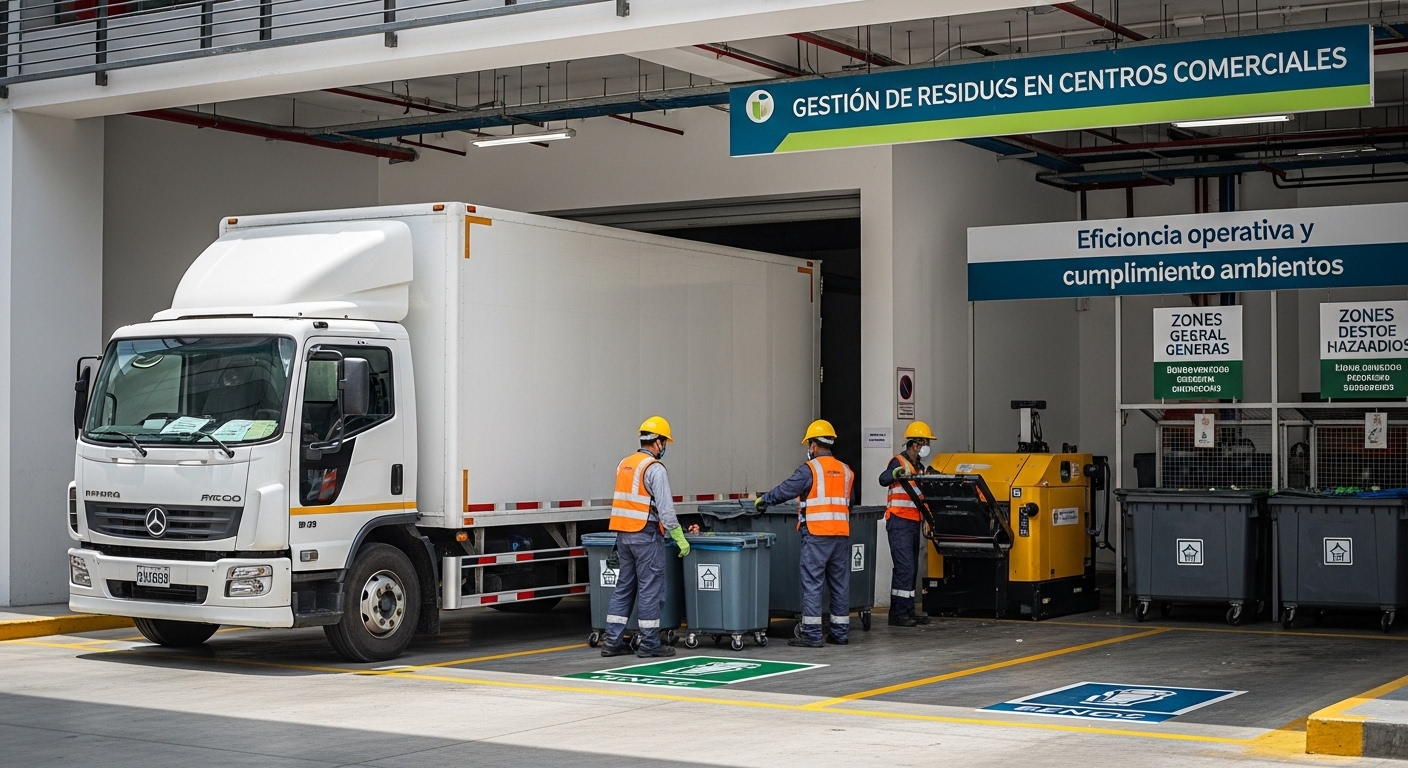 Gestión de residuos en Centros Comerciales